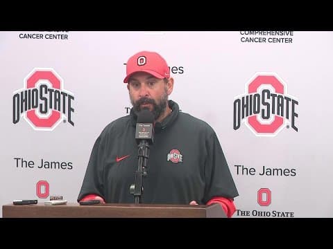Ohio State press conference | Defensive coordinator Matt Patricia
