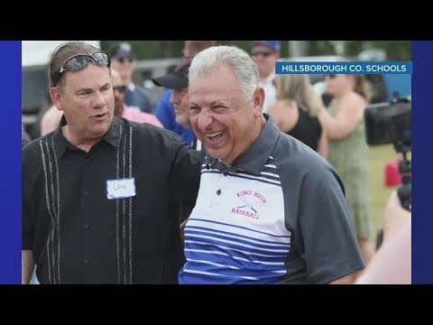 Baseball coach retires after 50 years at Hillsborough school
