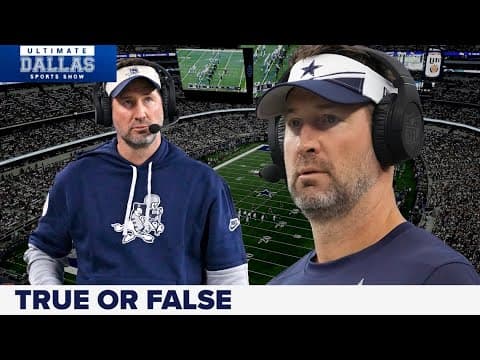TRUE OR FALSE: Getting to know Brian Schottenheimer | Ultimate Dallas Sports Show