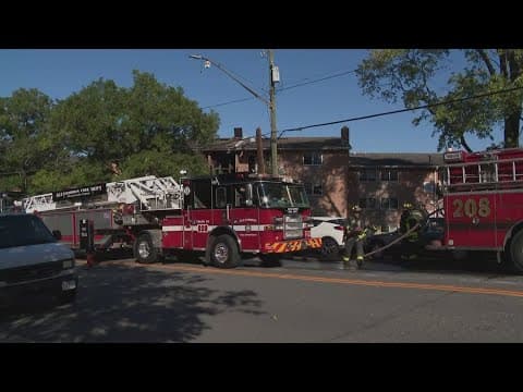 Nearly 30 people displaced from Labor Day apartment fire in Alexandria