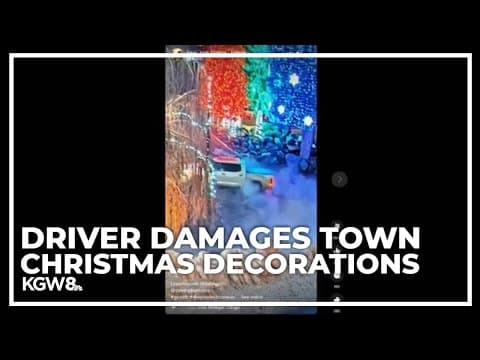 Driver damages park in downtown Leavenworth