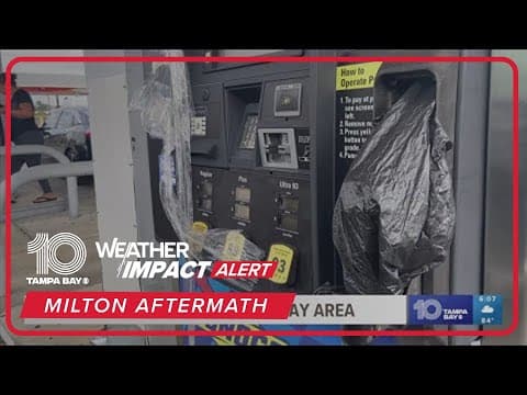 The hunt is on for gas in Tampa Bay after Hurricane Milton