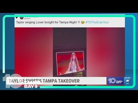 Taylor Swift takes over Tampa for the first night of Eras Tour
