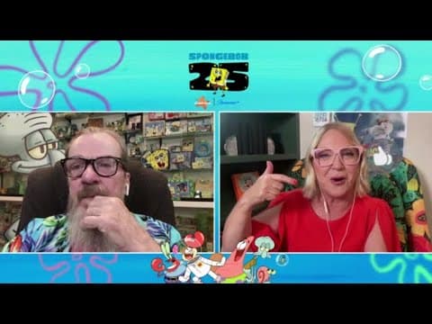 Squidward and Sandy voice actors celebrate 25-year anniversary of 'SpongeBob SquarePants'