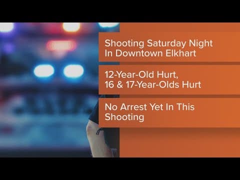 12-year-old boy, 2 teens injured in shooting in northern Indiana