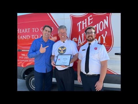 Vista's 'Toy Man' Receives Presidential Honor for 36 Years of Charitable Work