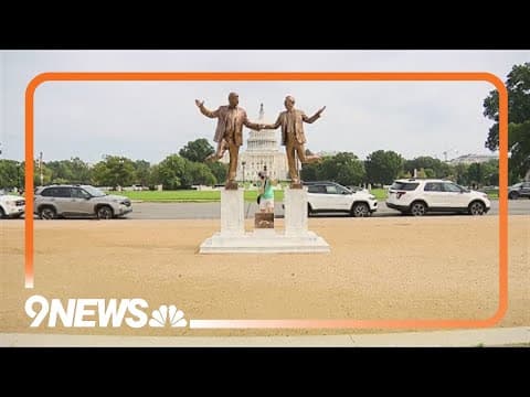 Trump and Epstein statue appears on National Mall
