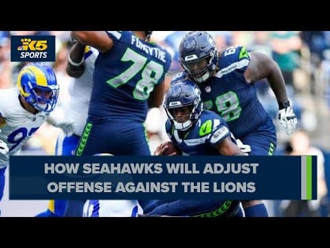 How Seahawks will adjust offense vs. Lions with both starting tackles out