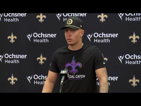 Saints QB Spencer Rattler talks Week 8 prep
