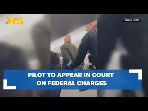 Alaska Airlines pilot who tried to cut plane's engines to appear on federal charges Thursday