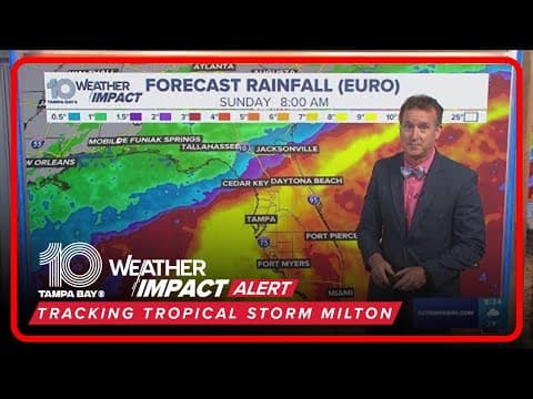 Tracking the Tropics: Tropical Storm Milton to impact Tampa Bay on Wednesday