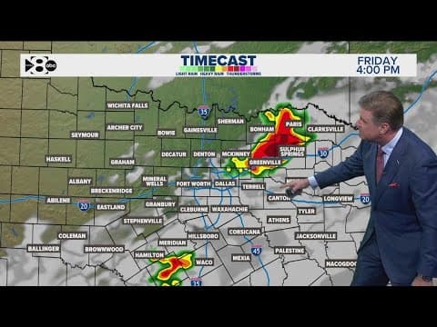 DFW Weather: Storms possible Friday