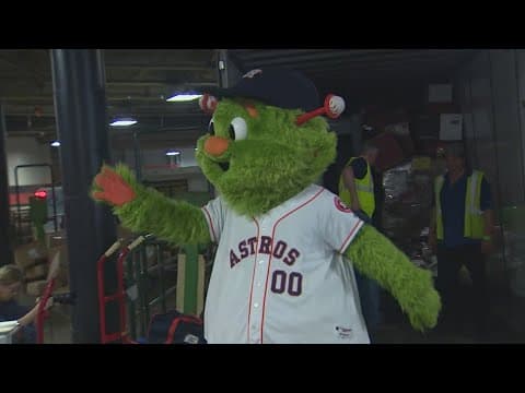 Apply today!  You can be Orbit's handler and get into Astros home games