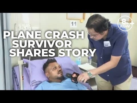 Sole survivor of Air India plane crash describes escape
