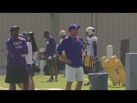 Defensive rebuild coming along at LSU