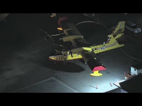 FBI investigates drone collision with firefighting aircraft in Los Angeles