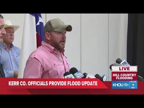Kerr County officials say search efforts will continue following deadly flooding