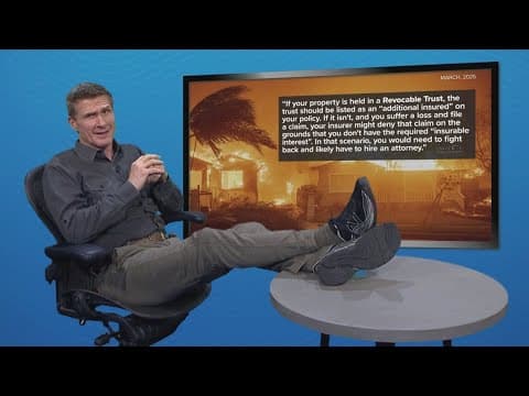 Homeowners insurance warning: Why your trust must be listed on your policy