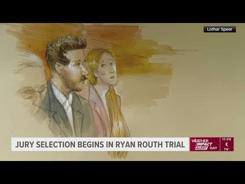 Jury selection begins in the trial of the man accused of attempting to assassinate Trump in Florida