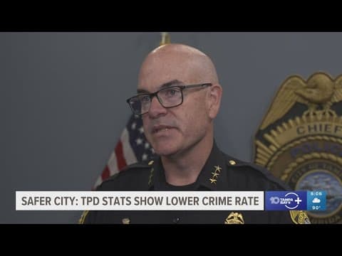 Tampa crime drops sharply in 2025; police and community leaders credit teamwork and tech