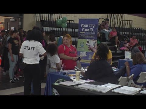 Residents Gather at Treme Rec Center to Register for Crescent City I-D Cards in New Orleans