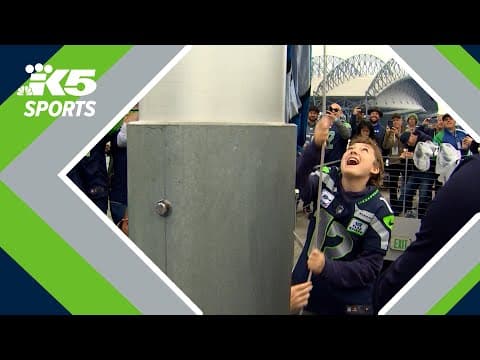 Young Seahawks fan who connected with DK Metcalf will miss his favorite player