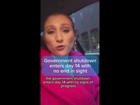 Government shutdown enters day 14 with no end in sight