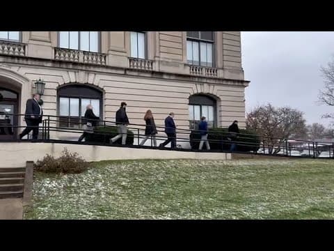 Richard Allen defense team leaves after sentencing