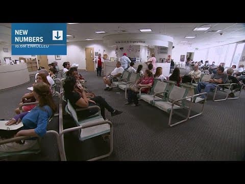 Two million new people signed up for healthcare coverage this year