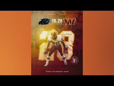Here's when Darrell Green's number will be retired at Commanders Field