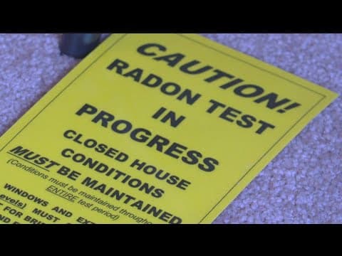 Radon testing plummets for new home sales