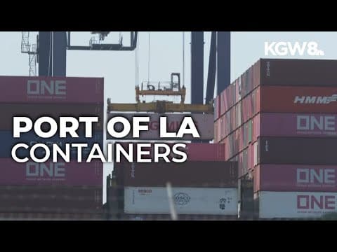 Port of Los Angeles reports record activitty in July