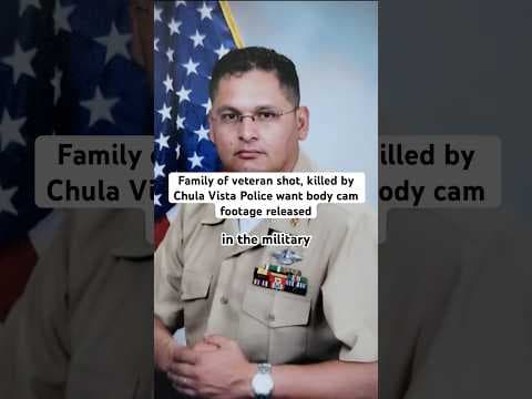 Family of veteran shot, killed by Chula Vista Police want body cam footage released. #news #police