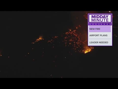 California wildfires: New fire burning near Los Angeles