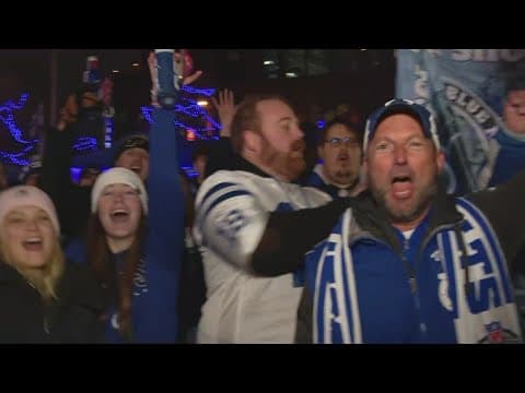 Colts fans party before Texans game