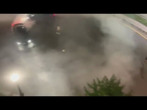 New video shows drivers doing donuts in Northwest DC