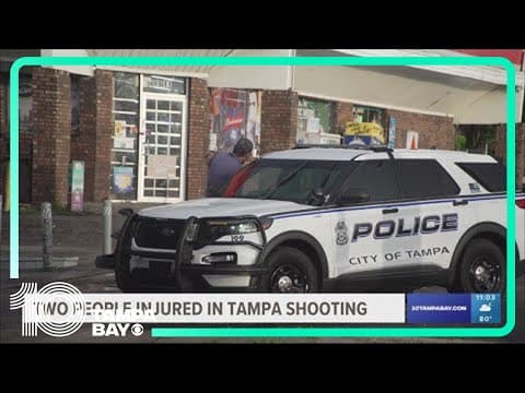 2 people hurt in shooting near Tampa gas station