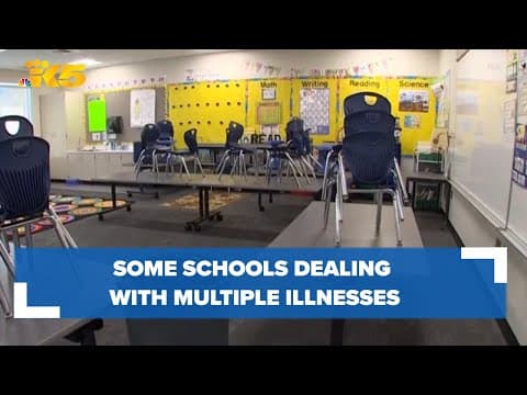 Some schools dealing with multiple illnesses
