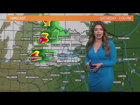 DFW Weather: Storm chances and warm weather for Memorial Day
