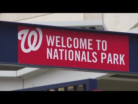 Washington Nationals Home opener underway