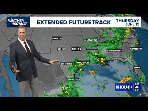 Weather Impact live update: Rain chances in the Houston forecast