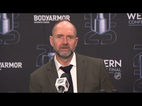 Dallas Stars vs. Edmonton Oilers: Head Coach Pete DeBoer speaks following Game 1 win (5.21.25)