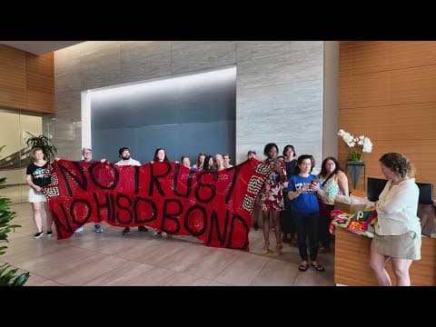 HISD multi-billion-dollar bond proposal opposed by both sides of the political aisle