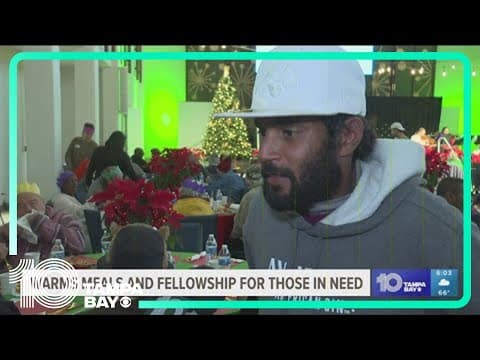 Tampa Bay area volunteers serve up hot meals, fellowship to those in need on Christmas