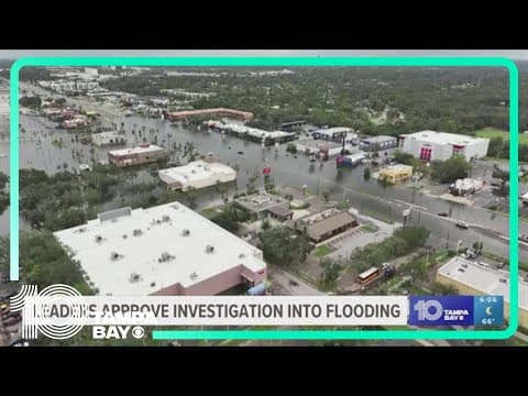 Hillsborough County commissioners vote to help City of Tampa assess devastating flooding from Milton