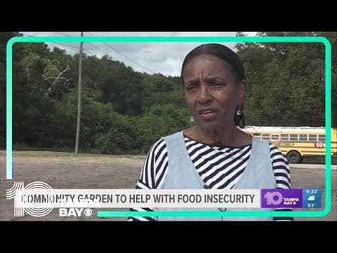 Community garden opening in Lake Wales aims to help reduce food insecurity