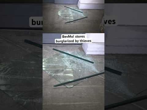 Two BevMo! stores burglarized by thieves looking to steal expensive liquor #crime #news #bevmo