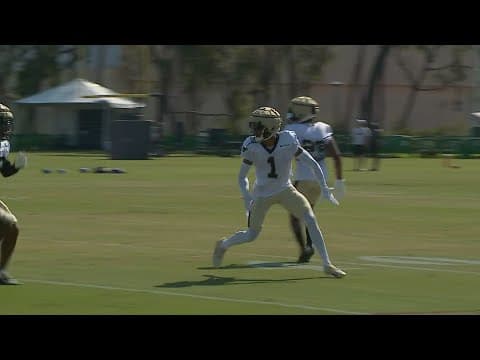 Saints Alontae Taylor playing well in deep