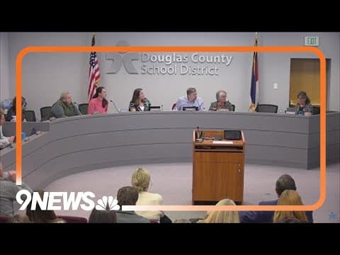 One of Colorado's most troubled school boards has a new president