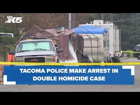 Tacoma police arrest double homicide suspect